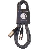 DMX cable, 3pin FXLR / 3pin MXLR lengths from 1m to 20m