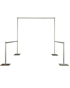  3m x 3m x 2m drape support system - Exhibition Stand Trade show booth - 3m max height