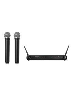 SHURE SVX288/PG58 DUAL WIRELESS HANDHELD MIC SYSTEM