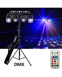 CR Lite MagikBar Hub 5 in 1 Party Set light LED Parcan, Derby light, Bar